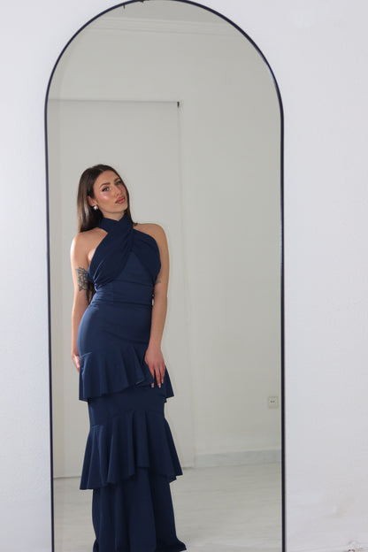 Vestido Sevilla Azul Marino