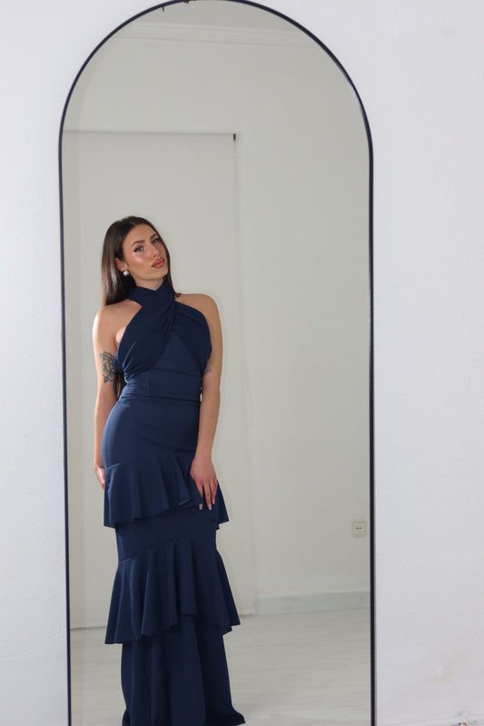 Vestido Sevilla Azul Marino