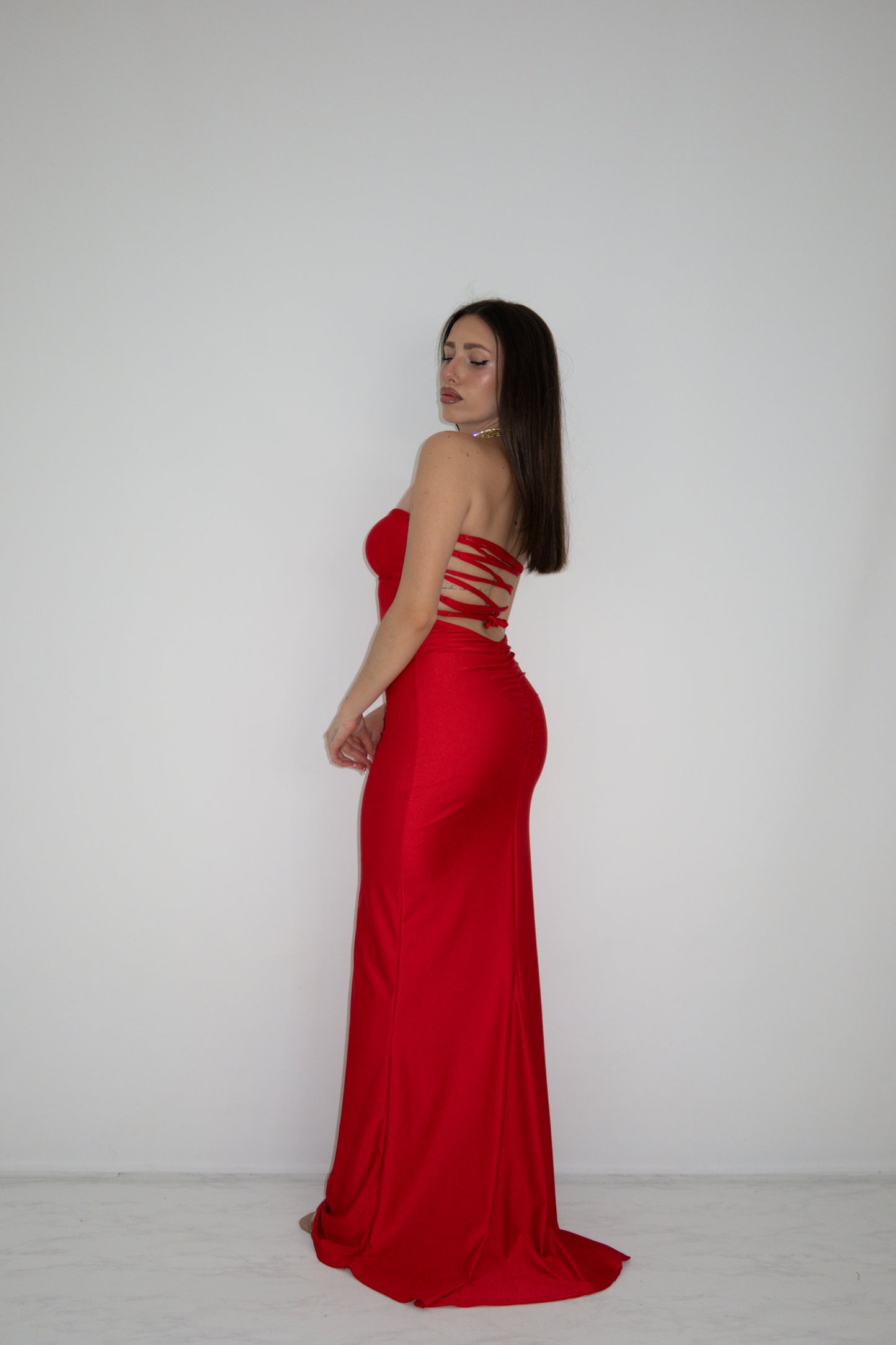 Vestido Agnes Rojo