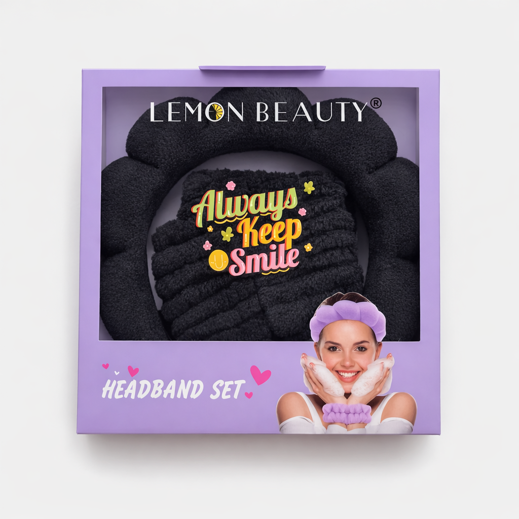 Set de diadema facial con muñequeras
