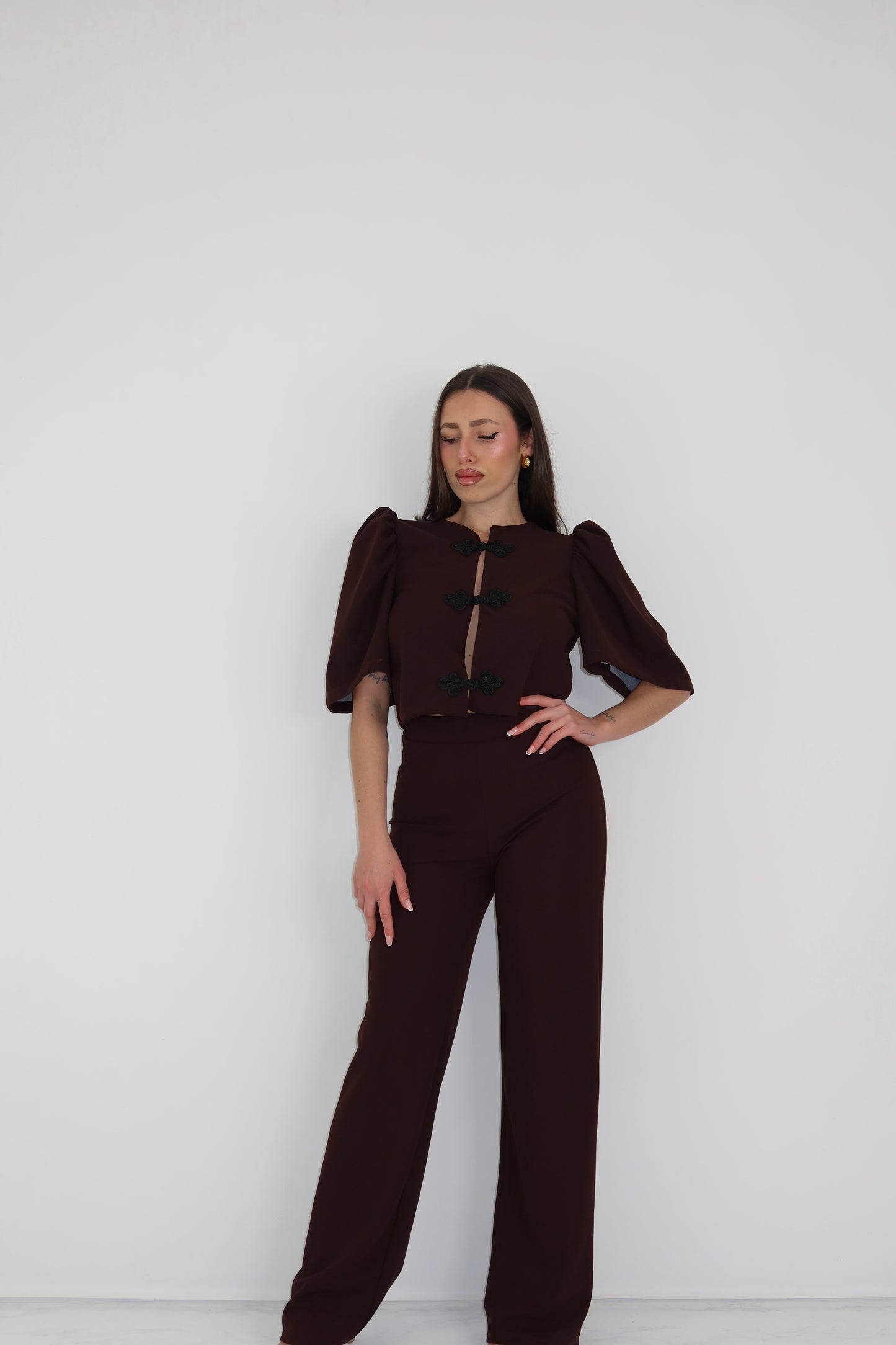 Conjunto Cayetana Marrón