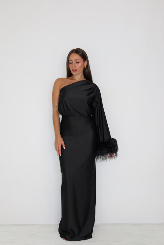 Vestido Louvre Negro