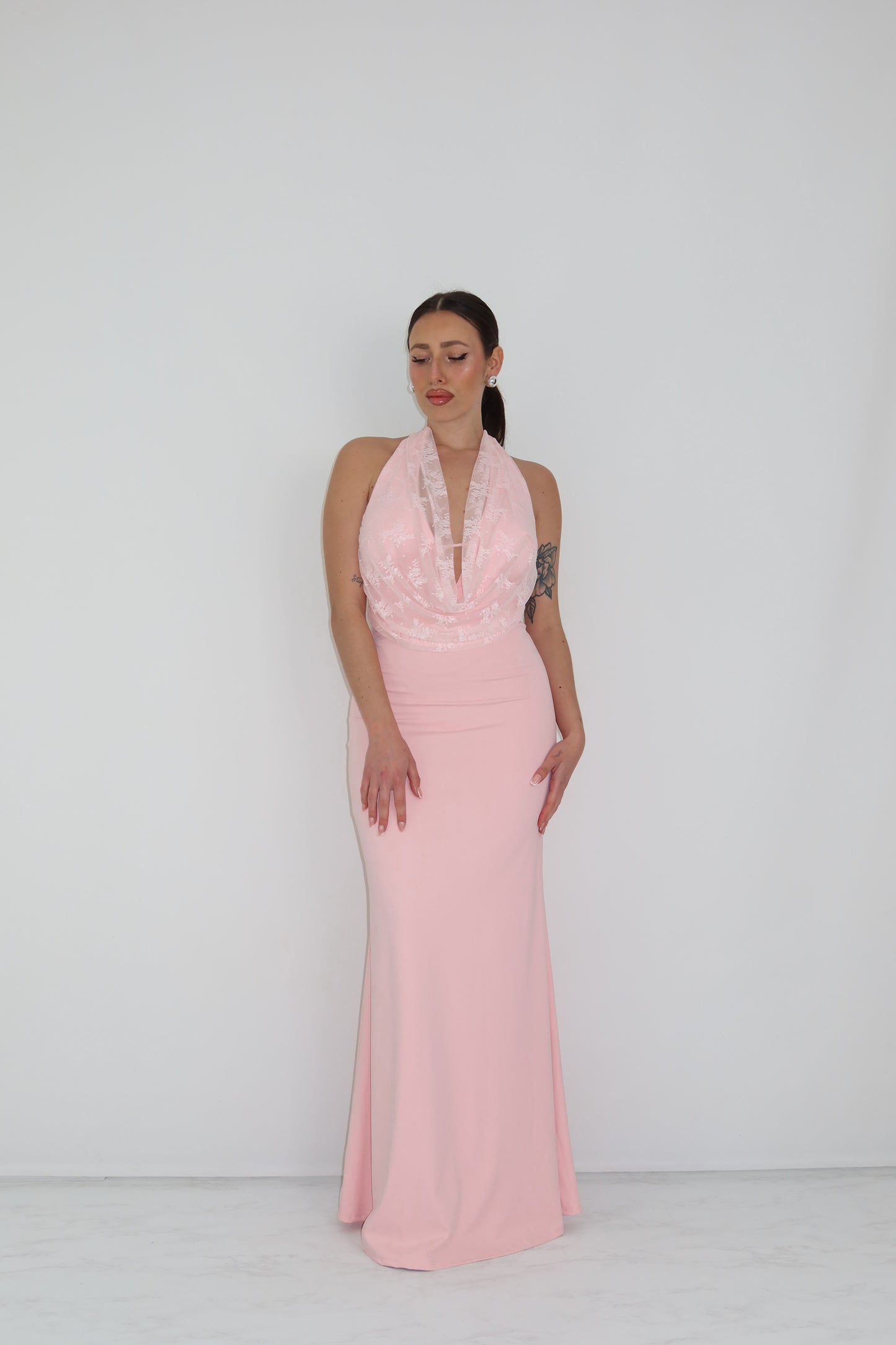 Vestido Caimile Rosa