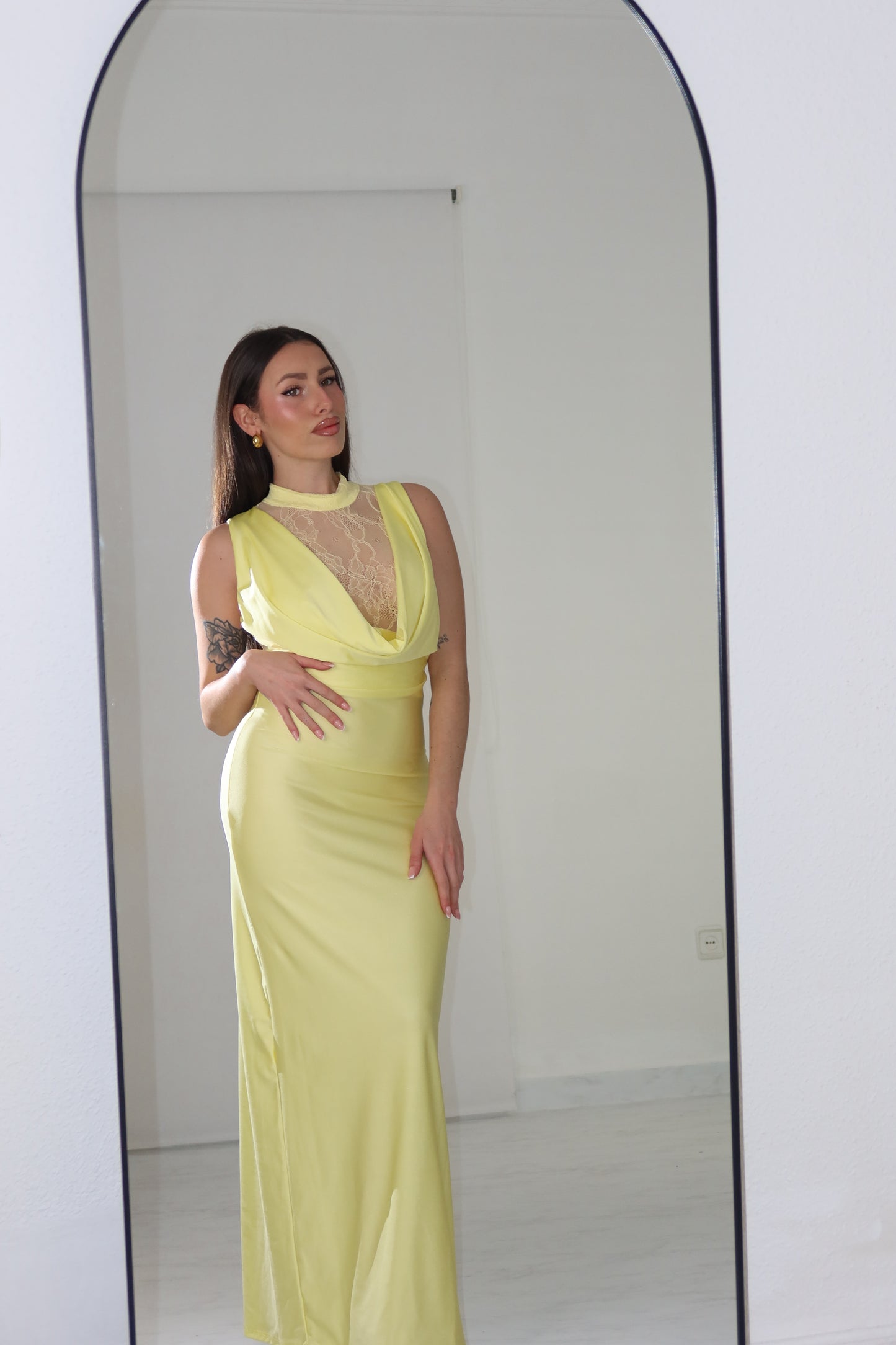 Vestido amarelo Luanda