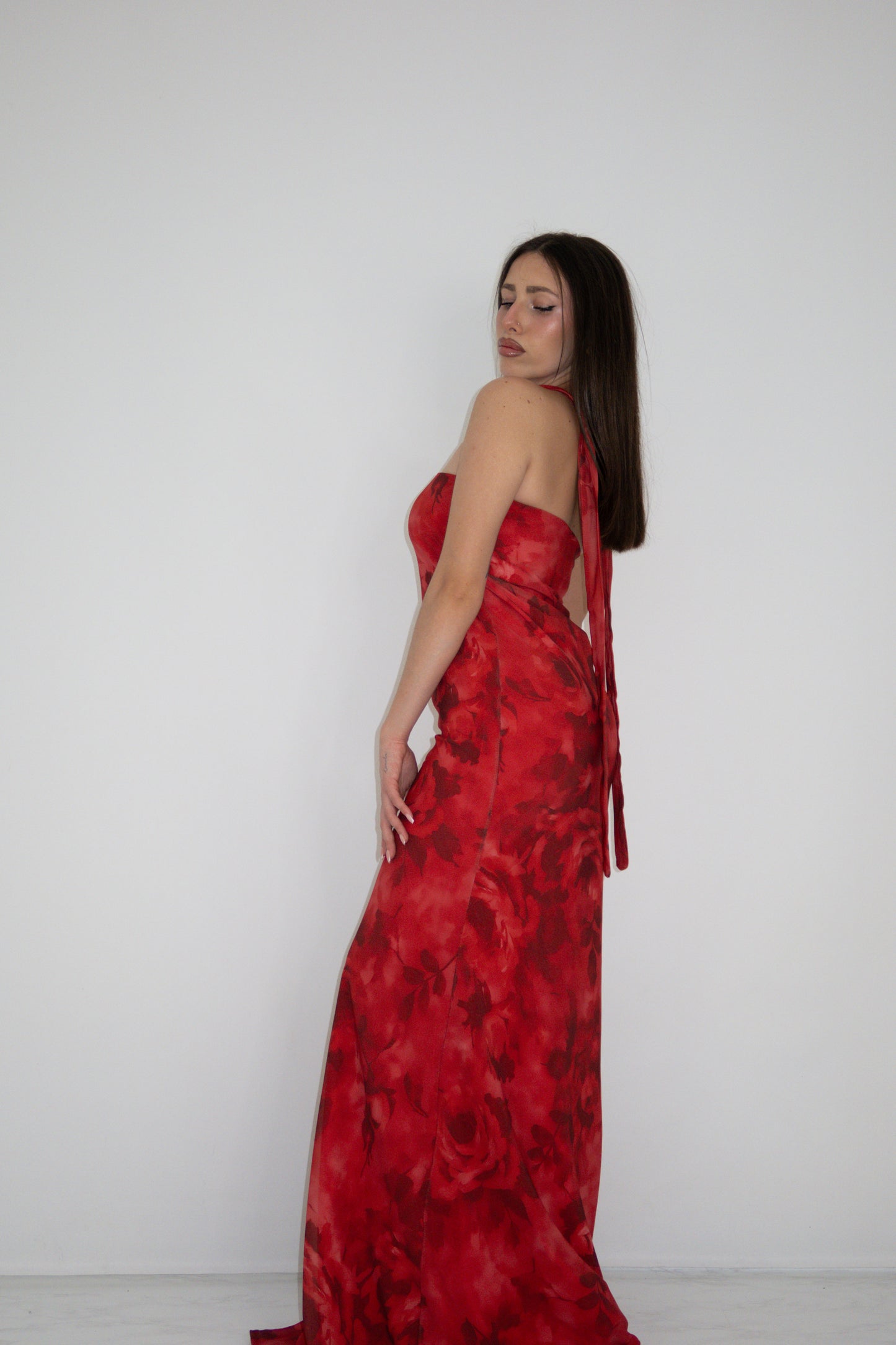 Vestido Alexia Granate