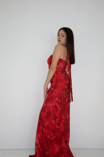 Vestido Alexia Granate