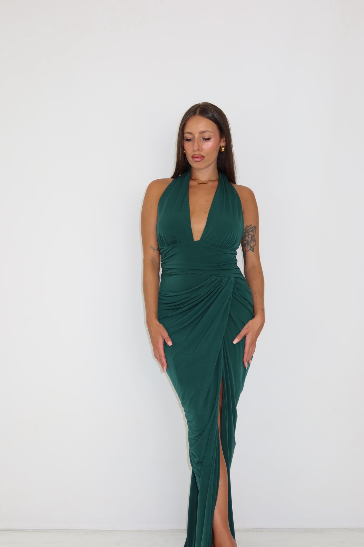 Vestido Saylor Verde Botella