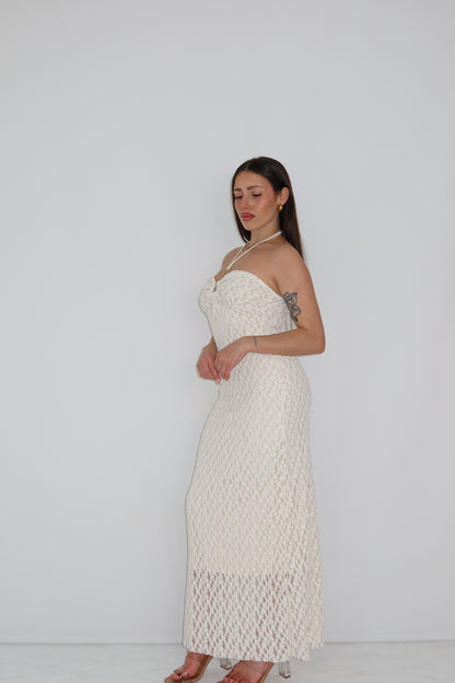 Vestido Naima Beige