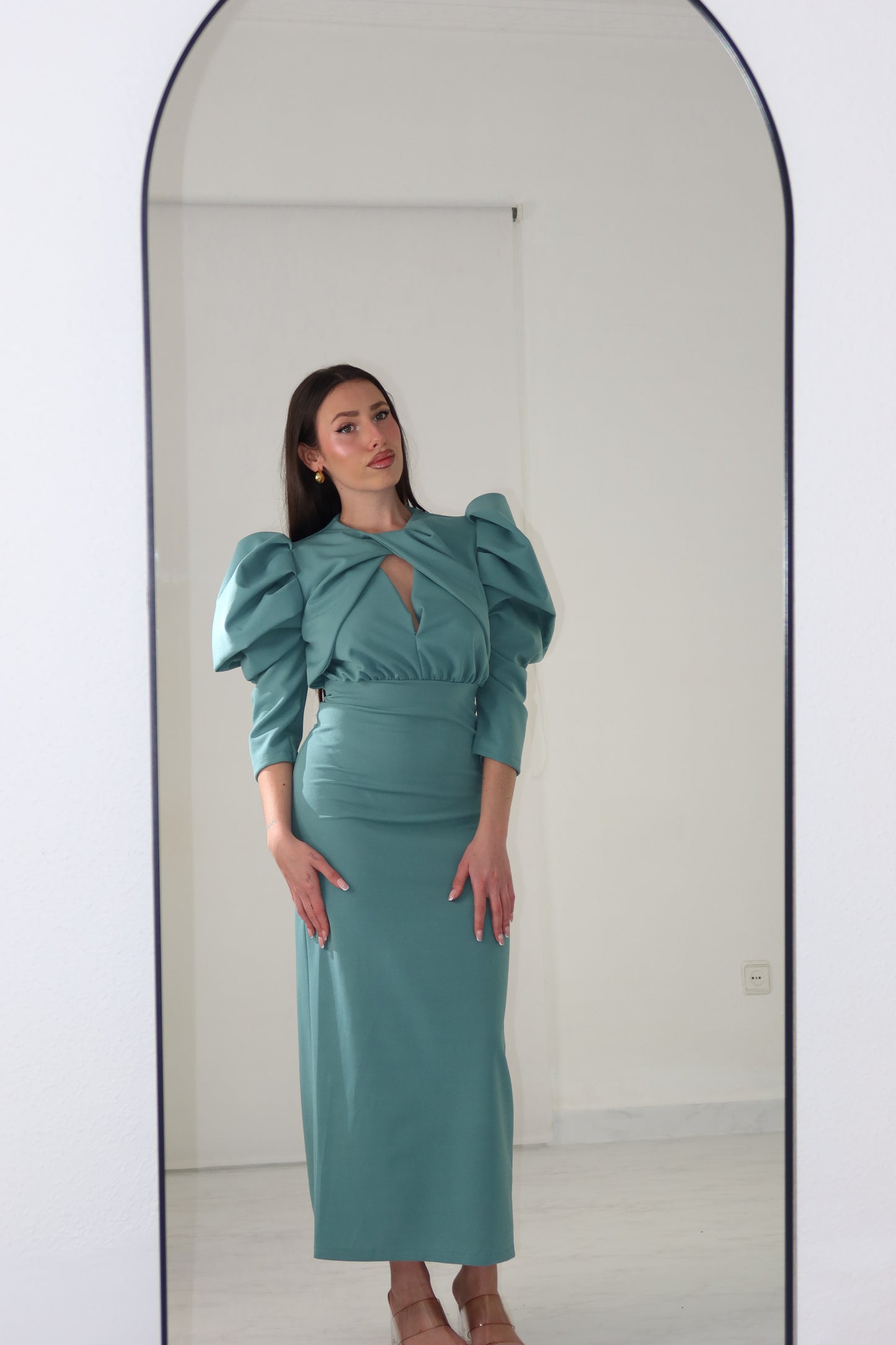 Vestido Arisbeth Turquesa
