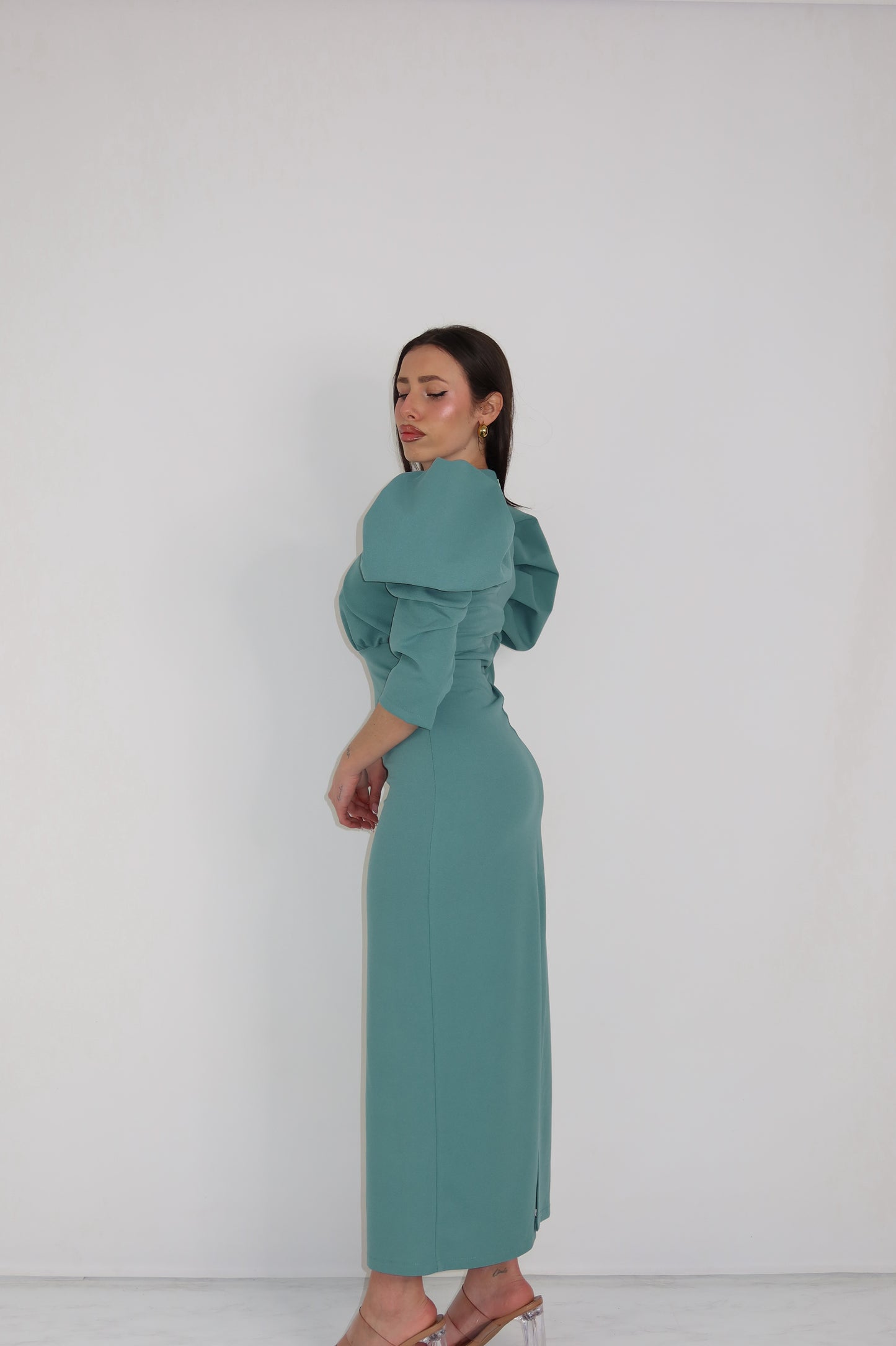 Vestido Arisbeth Turquesa