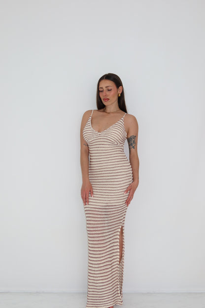 Vestido Ornella Granate
