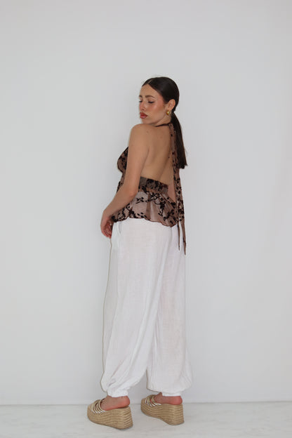 Top Celiah Marrón