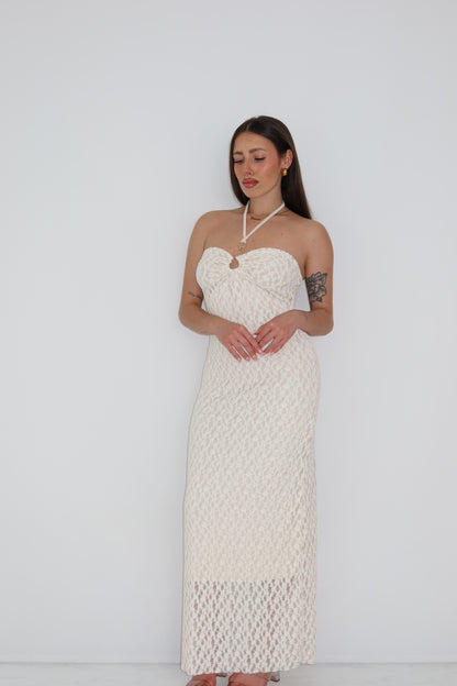 Vestido Naima Beige