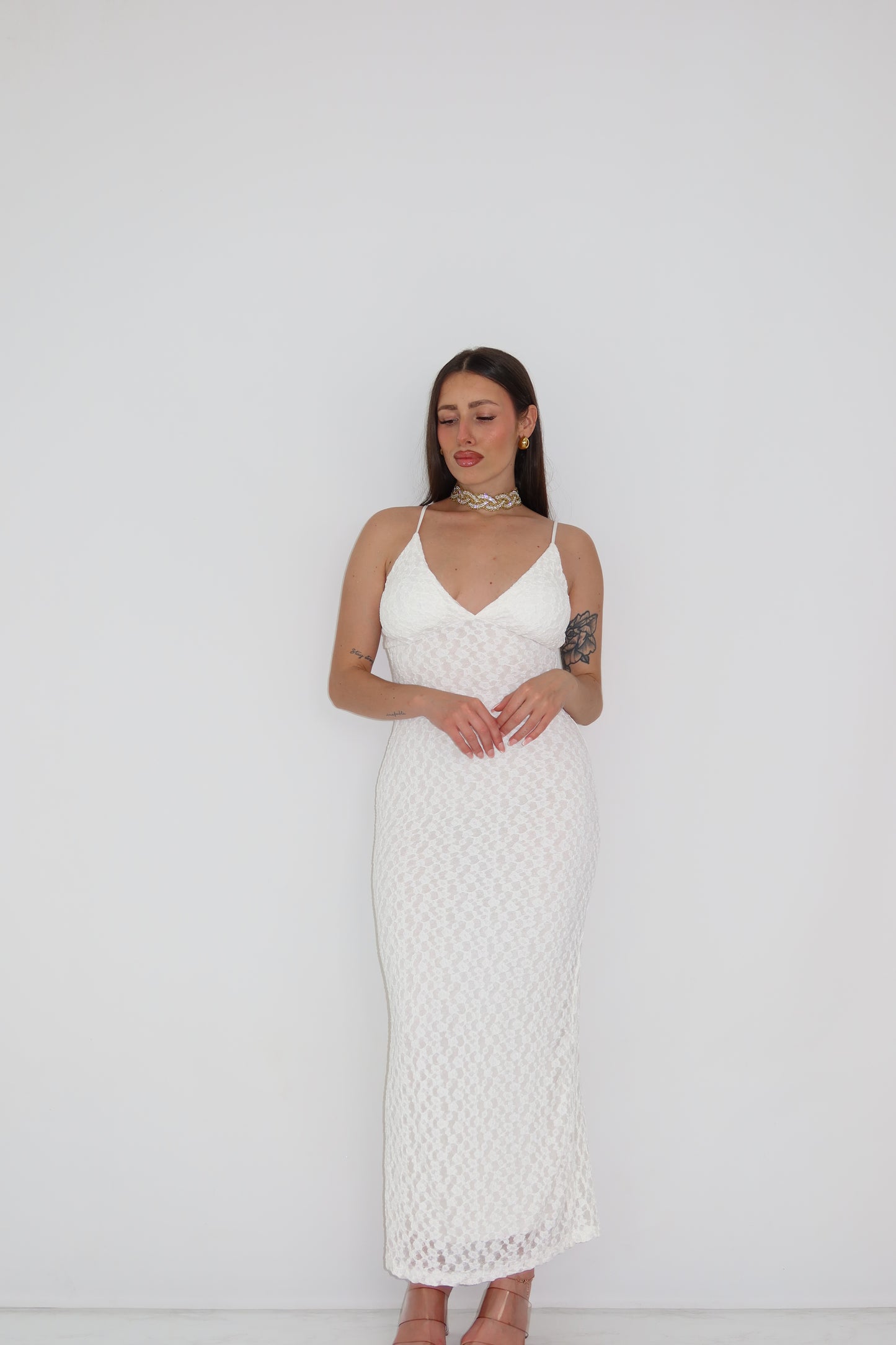 Vestido Melina Blanco