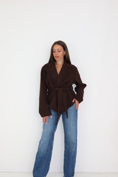 Chaqueta Aleena Marrón