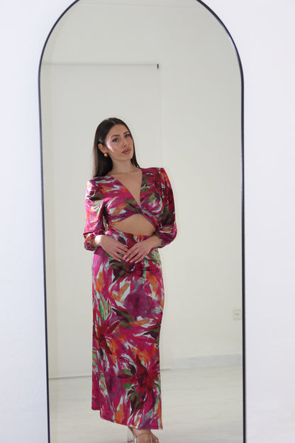 Vestido Ottilie Cereza