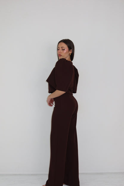 Conjunto Cayetana Marrón